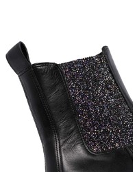 Bottines chelsea en cuir ornées noires Sophia Webster