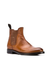 Bottines chelsea en cuir tabac Scarosso