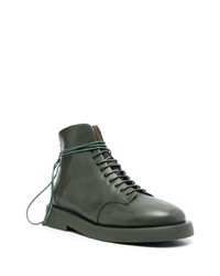 Bottines chelsea en cuir vert foncé Marsèll