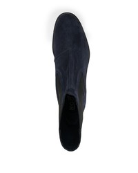 Bottines chelsea en daim bleu marine Hogan