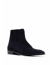 Bottines chelsea en daim bleu marine Zadig & Voltaire