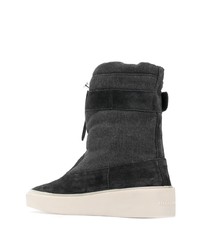 Bottines chelsea en daim gris foncé Fear Of God