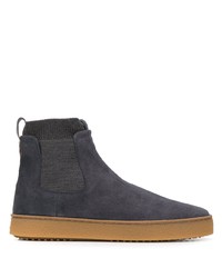 Bottines chelsea en daim gris foncé Hogan