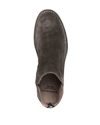 Bottines chelsea en daim gris foncé Officine Creative