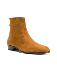 Bottines chelsea en daim marron clair Lidfort