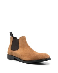 Bottines chelsea en daim marron clair Fratelli Rossetti