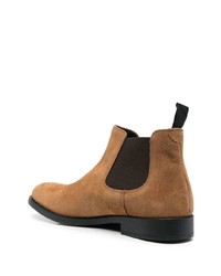 Bottines chelsea en daim marron clair Fratelli Rossetti