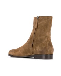 Bottines chelsea en daim marron Buttero