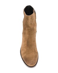 Bottines chelsea en daim marron Buttero