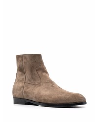 Bottines chelsea en daim marron Buttero