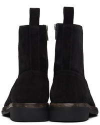 Bottines chelsea en daim noires Isabel Marant