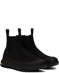 Bottines chelsea en daim noires Diemme