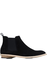 Bottines chelsea en daim noires