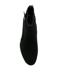 Bottines chelsea en daim noires Lidfort