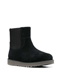 Bottines chelsea en daim noires UGG