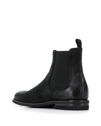 Bottines chelsea en daim noires Henderson Baracco