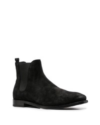 Bottines chelsea en daim noires Buttero