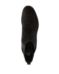 Bottines chelsea en daim noires Buttero