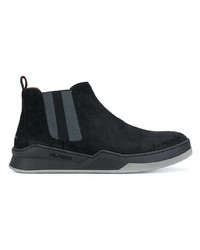 Bottines chelsea en daim noires Tommy Hilfiger