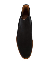 Bottines chelsea en daim noires Common Projects