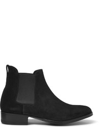 Bottines chelsea en daim noires Tom Ford