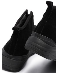 Bottines chelsea en daim noires Suicoke