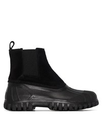 Bottines chelsea en daim noires Diemme