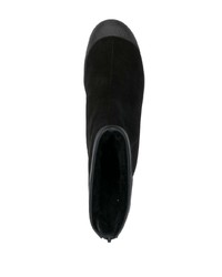 Bottines chelsea en daim noires Bally