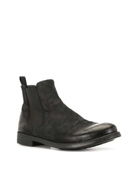 Bottines chelsea en daim noires Officine Creative