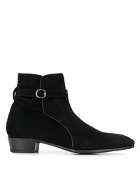 Bottines chelsea en daim noires Lidfort