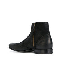 Bottines chelsea en daim noires Pete Sorensen