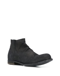 Bottines chelsea en daim noires Officine Creative