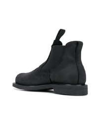 Bottines chelsea en daim noires Premiata