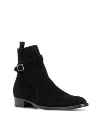 Bottines chelsea en daim noires Marc Ellis