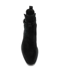 Bottines chelsea en daim noires Marc Ellis