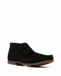 Bottines chelsea en daim noires Premiata