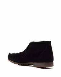 Bottines chelsea en daim noires Premiata