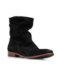 Bottines chelsea en daim noires Isabel Marant