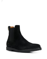 Bottines chelsea en daim noires Common Projects