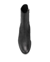 Bottines chelsea en daim noires MATT MORO