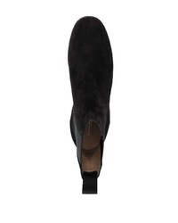 Bottines chelsea en daim noires Gianvito Rossi