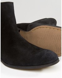 Bottines chelsea en daim noires Zign Shoes