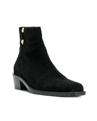 Bottines chelsea en daim noires Just Cavalli