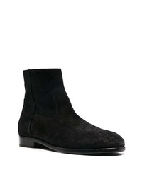 Bottines chelsea en daim noires Buttero