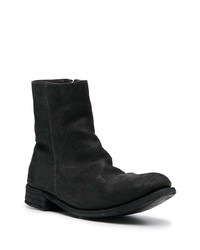 Bottines chelsea en daim noires Poème Bohémien