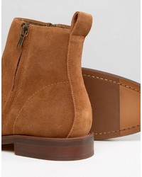 Bottines chelsea en daim tabac Aldo