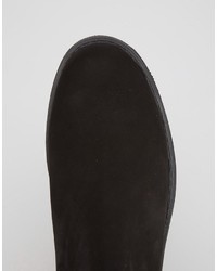 Bottines chelsea en nubuck noires Zign Shoes
