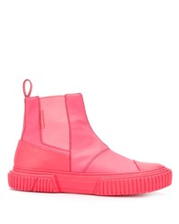 Bottines chelsea fuchsia