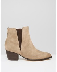 Bottines chelsea marron clair London Rebel