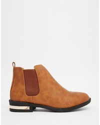 Bottines chelsea marron clair Daisy Street